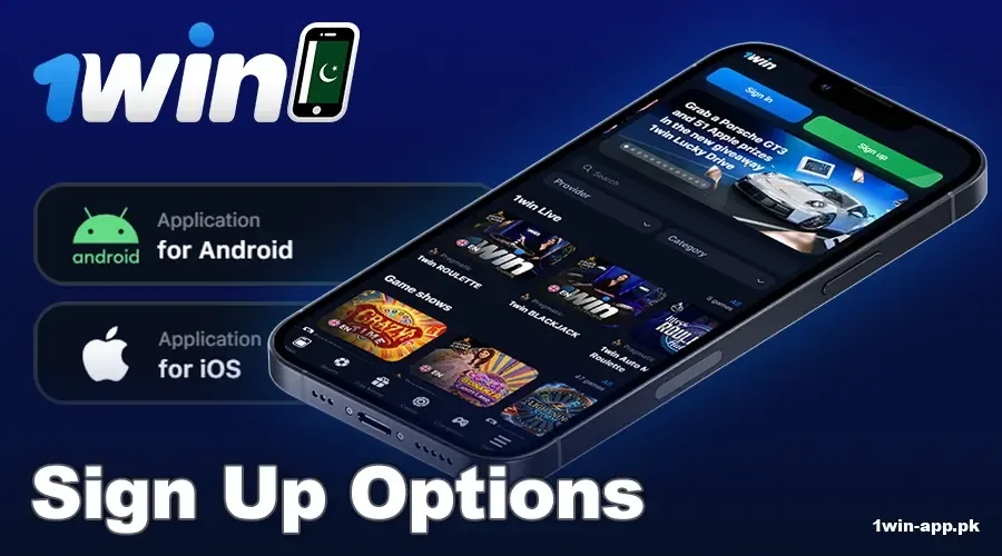 Features of registering with 1win App PK